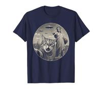 Sophie's Lady Liberty Pointing Cat Selfie UFO T-Shirt