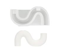 Sophisticated Arched Design Silicone Molds Nonstick Cylindrical and Hexagonal Molds for Artisanal Creation Making Supplies