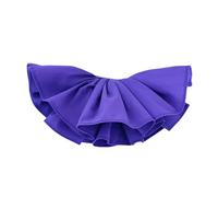 Sophisticated Black Fabric Hair Clip With Double Layered Hair Scrunchie Styling Accessory Suitable For Various Occasion