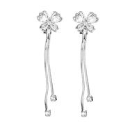 Sophisticated Copper Earrings Long Swing Fringe Design Evening Wear Ear Accessories for Daily Wear Elegant Copper Dangle Earrings