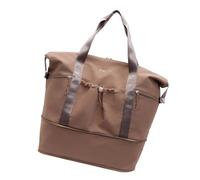Sophisticated Expandable Gym Bag Ergonomic Oxford Fabric Waterproof Wet Dry Separation Comfortable Carry Handle Functional Travel Duffle Bag