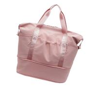 Sophisticated Expandable Gym Bag Ergonomic Oxford Fabric Waterproof Wet Dry Separation Comfortable Carry Handle Functional Travel Duffle Bag