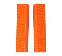 Sophisticated Magnetic Soft Jaw Design Two Piece Set for Precision Machining Needs (5inch Orange C)