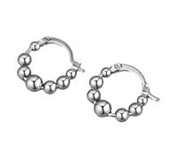 Sophisticated Movable Bead Earrings Lovely Drop Earrings Brass Texture Suitable For A Touch Of Elegance In Any Outfit