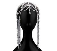 Sophisticated Pearls Tassels Headpiece Fashionable Hairpiece Bridal Headpieces Women's Hair Accessory
