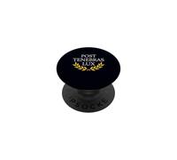 Sophisticated Post Tenebras Lux Latin Quote Laurel Wreath PopSockets Adhesive PopGrip