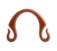 Sophisticated Resins Bag Handle with Hook Shape Designs for Handbag Purse Replacement Decorative Bag Supplies Comfortable Grip