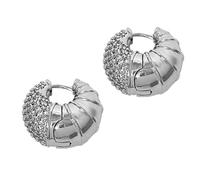 Sophisticated Rhinestones Earrings With Practical Alloy Craftsmanship Suitable For Work Meetings And Social Event