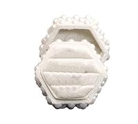Sophisticated Six Sided Velutum Jewellery Organizers Embellished with Pearls and Plush Lining for Gifts Packaging