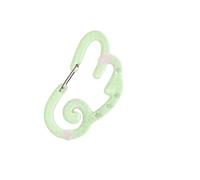 Sophisticated Star Wing Carabiner Clip Acrylic Key Holder Keyring Portable Keychain Hooks For Backpacks Keys Daily Use Decorative Carabiner Clip Accessory
