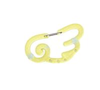 Sophisticated Star Wing Carabiner Clip Acrylic Key Holder Keyring Portable Keychain Hooks For Backpacks Keys Daily Use Decorative Carabiner Clip Accessory