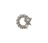 Sophisticated Thermal Printed Butterfly Brooch with Resistance for International Durability Business Formal Accessories