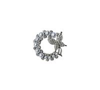 Sophisticated Thermal Printed Butterfly Brooch with Resistance for International Durability Business Formal Accessories