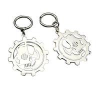 Sophisticated Wheel Earrings Trendy Stainless Steel Wheel Pendant Drop Ear Rings Elegant Silver Finish Ear Jewelry Silver Color Jewelry
