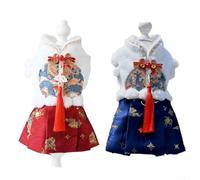 Sophisticated Winter Pet Clothing Thick Velvet Material Adds Style While Providing Essential Warmth on Cold Days Outdoors (A)