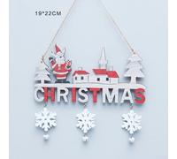 Sophisticated Wooden Door Hanging Decoration to Celebrate the Holiday Season (3)