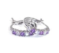 Sophisticated Zirconia Earrings Delicate Zirconia Earrings Stylish Ear Clip Charm For Various Occasions Party