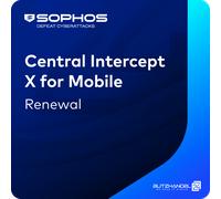 SOPHOS Central Intercept X for Mobile - Renewal 1 Year 1 - 9 User(s) Corporate