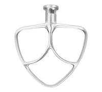 SopimusZ 4.5-5QT Stainless Steel Flat Beater for Kitchen Aid Stand Mixer, Kitchen Aid Paddle Attachment Accessories Replacement for K45SS, KSM75, KSM90, KSM110, KSM125, KSM150