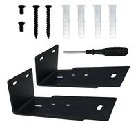 SopimusZ Adjustable Wall Mount Kit,Black TV Speaker & Soundtouch 300 Black Adjustable Wall Mount Kit, for Bose Sound Bar Smart Ultra, 300, 500, 550, 600, 700, 900, Ultra, Mounting Bracket