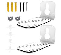 SopimusZ Adjustable Wall Mount Kit,White TV Speaker & Soundtouch 300 White Adjustable Wall Mount Kit, for Bose Sound Bar Smart Ultra, 300, 500, 550, 600, 700, 900, Ultra, Mounting Bracket