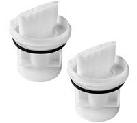 SopimusZ Drain Pump Fluff Filter, Washing Machine Lint Filter Replacement Compatible with Bosch 00647920/00605010/00602008.(White,2pcs)