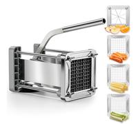 Sopito Manual Chip Cutter with 4 Blades for Home & Commercial Veggie Prep