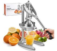 Sopito Manual Citrus Juicer for Orange, Pomegranate, Lemon & Lime, Max Juice Extraction, Heavy-Duty Lemon Squeezer, Professional Hand Juicer