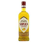 SOPLICA - Polish Lemon & Honey Vodka - Natural Ingredients - For Shots & Cocktails - 28% Alcohol - 500 ml