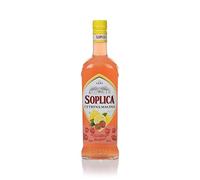 SOPLICA - Polish Lemon & Raspberry Vodka - Natural Ingredients - For Shots & Cocktails - 25% - 500 ml