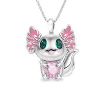 Sopodbacker Necklace Pendant Chain Men Women Jewellery Big Eyes Hug Love Little Dragon Necklace Pendant Heart-Shaped Men And Women Party Geometric Wedding Boho 款2