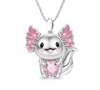 Sopodbacker Necklace Pendant Chain Men Women Jewellery Big Eyes Hug Love Little Dragon Necklace Pendant Heart-Shaped Men And Women Party Geometric Wedding Boho 款3