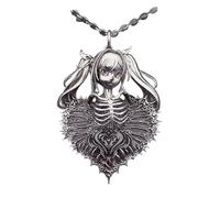 Sopodbacker Necklace Pendant Chain Men Women Jewellery Dark Style Pain Angel Pendant Necklace Retro Party Geometric Wedding Simple Men And Women