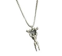 Sopodbacker Necklace Pendant Chain Men Women Jewellery Fitness Man Pendant Necklace Street Hip Hop Men And Women Party Geometric Wedding Punk Gift 链宽3Mm长70Cm