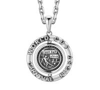 Sopodbacker Necklace Pendant Chain Men Women Jewellery Football Ring Necklace Pendant Men And Women Punk Geometric Wedding Party Gift