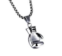 Sopodbacker Necklace Pendant Chain Men Women Jewellery Gloves Pendant Necklace Sports Retro Party Geometric Wedding Gift Men And Women A807425-Silver