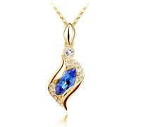 Sopodbacker Necklace Pendant Chain Men Women Jewellery Jewelry Angel Elf Necklace Bridal Accessories Men And Women Party Wedding Geometric Boho 金宝蓝