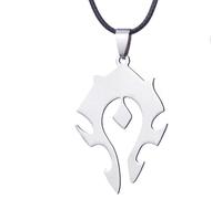 Sopodbacker Necklace Pendant Chain Men Women Jewellery Jewelry Pendant World Alliance Logo Necklace Men Gifts Punk Party Silver
