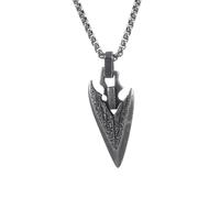 Sopodbacker Necklace Pendant Chain Men Women Jewellery Nordic Mythology Vintage Viking Weapon Pendant Necklace Men And Women Punk