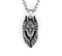 Sopodbacker Necklace Pendant Chain Men Women Jewellery Retro Cat Pendant Men And Women Hip Hop Punk Jewelry Geometry 单吊坠