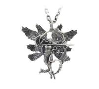 Sopodbacker Necklace Pendant Chain Men Women Jewellery Six-Winged Angel Pendant Necklace For Men And Women Couple Gift Party Retro Wedding Geometry