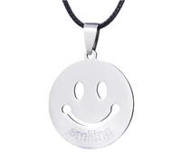 Sopodbacker Necklace Pendant Chain Men Women Jewellery Teen Wolf Necklaces Punk Party Girl Men Smile