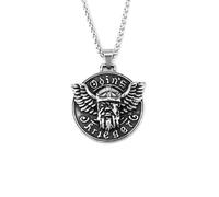 Sopodbacker Necklace Pendant Chain Men Women Jewellery Viking Pendant Rune Hip Hop Necklace Accessories Jewelry Men And Women Geometric Punk