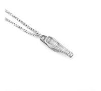 Sopodbacker Necklace Pendant Chain Men Women Jewellery Vintage Animal Crocodile Pendant Necklace Men And Women Punk Geometric Jewelry 单吊坠