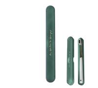 Soporte Para Cepillos Dientes De Viaje - Estuche De Viaje Para Cepillos De Dientes, Contenedor De Tubo Para Soporte De Cepillo De Dientes Transpirable | De Almacenamiento Para Cepillos Para
