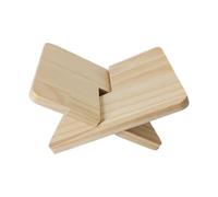 Soporte para lectura de libros- 21x17cm Estante de Madera Ahorra Espacio | Organizador de Libros | para Mujeres Adultos Recetario Cocina Oficina Sala de Exposición