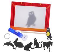 SOPOTUTU 1 Set DIY Shadow Puppet Theater Kit for Interactive Craft Activity for Storytelling Engaging Chinese Shadow Puppets Creative Educational Play Experience