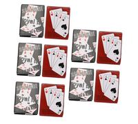 SOPOTUTU 10 Box Miniature Playing Cards Portable Decks for Family Party Games and Travel Thickened Material Resistant to Breakage for Hand-eye Coordination and Social Fun