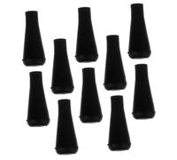 SOPOTUTU 10 Pcs Soft Rubber Archery Arrowheads for Hunting and Practice Safe Flexible Tips Compatible with Fiberglass Carbon Bamboo Shafts Outdoor