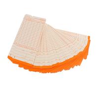 SOPOTUTU 100 Sheets Attendance Cards for Office Use Practical Recording Cards Thick Paper for Easy Writing for Clocking Out and Crafted Design